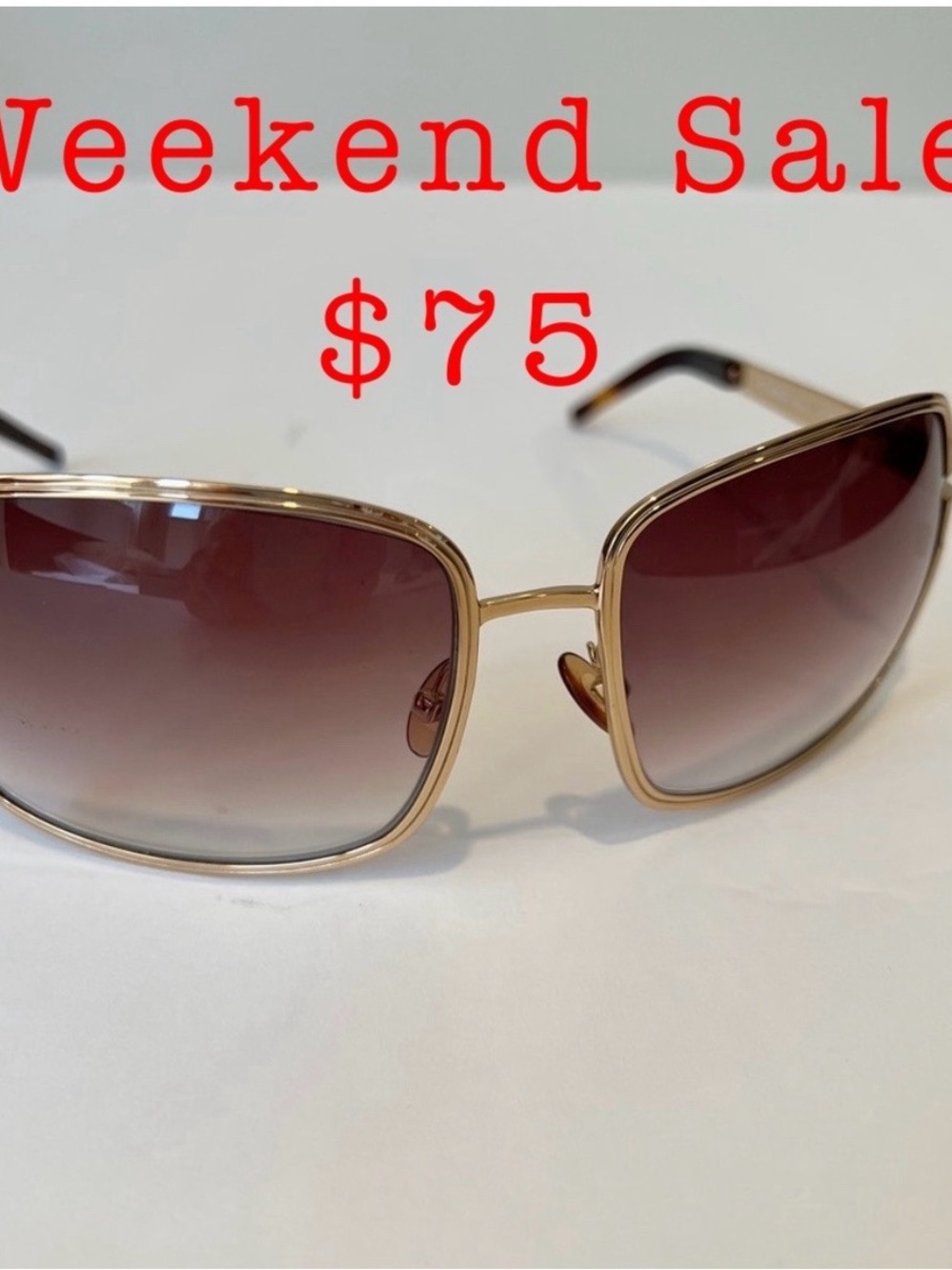 Gianfranco Ferre Sunglasses GF85301 Gold plated, Special Edition, vintage